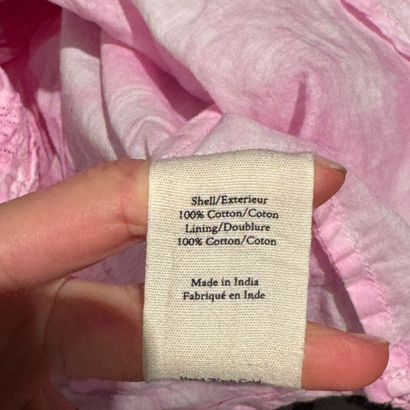 Love shack fancy ruffle tie dye mini skirt - Picture 9 of 10